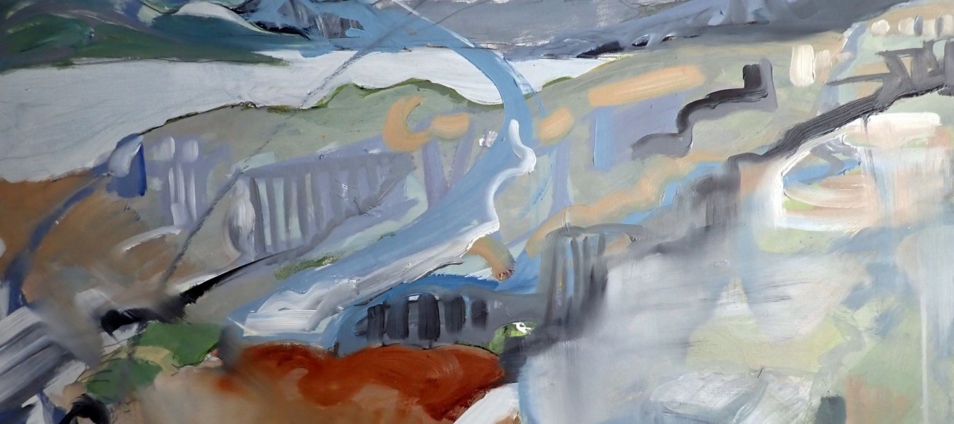 Ard Neakie, Field-sketch of the limestone quarry with views down the mighty Moine Thrust 